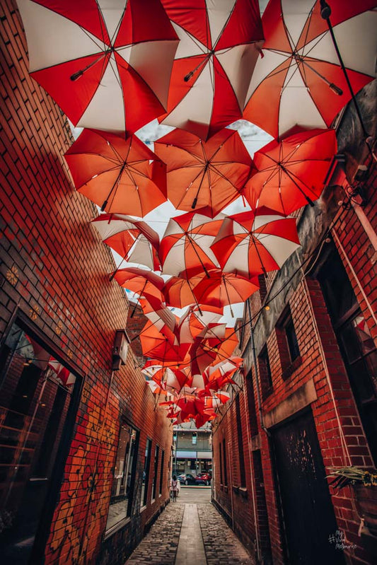 Ballarat Umbrella Laneway