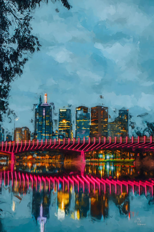 My Beautiful Melbourne - Digital Painting